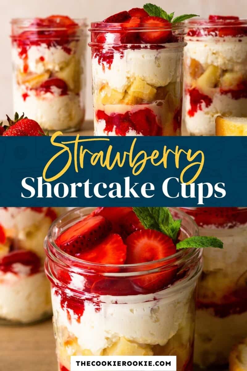 strawberry shortcake cups pinterest