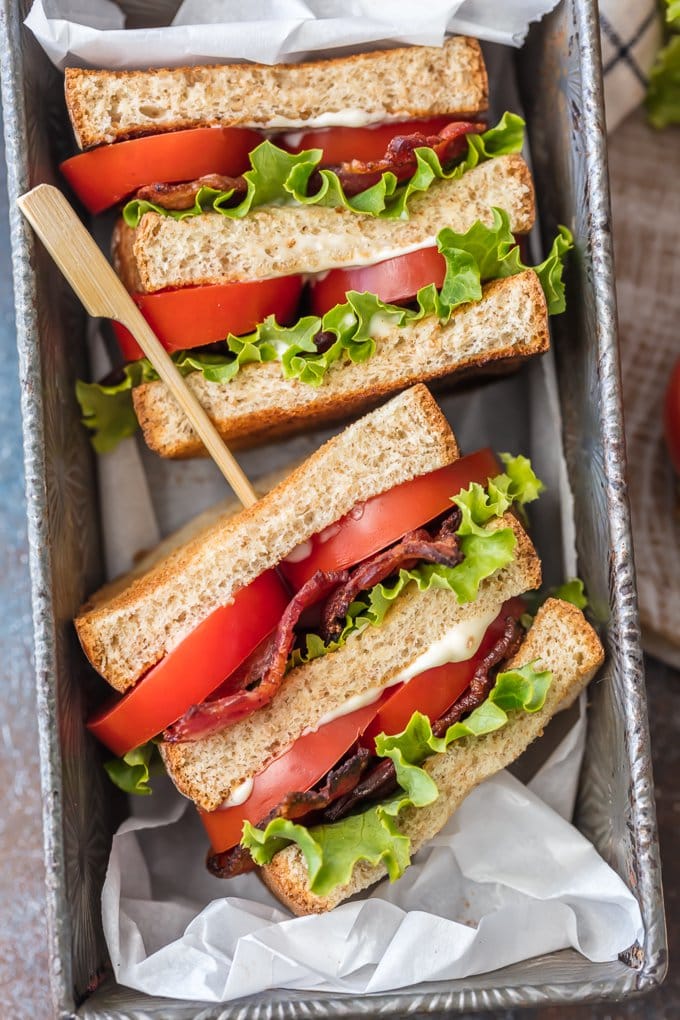 Container with BLTs