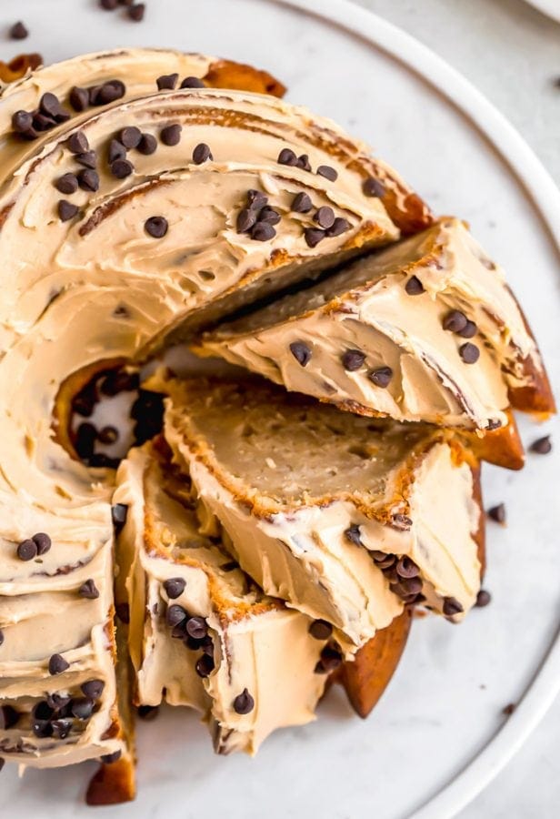 Easy Peanut Butter Banana Bundt Cake Recipe The Cookie Rookie®