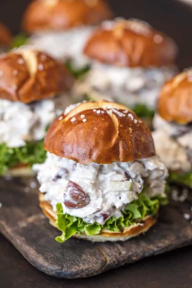 Healthy Chicken Salad Sliders Recipe The Cookie Rookie®