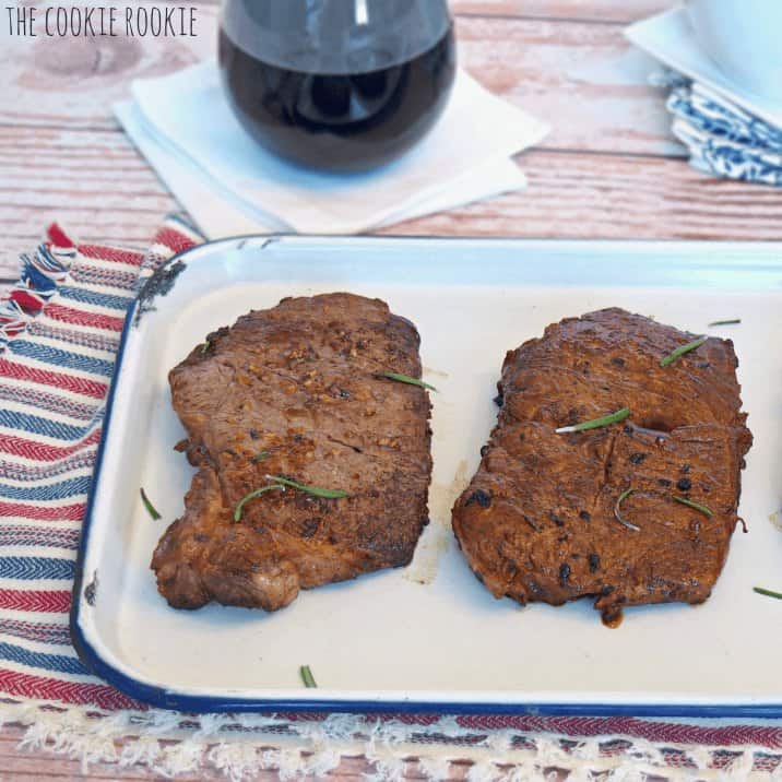 Garlic Rosemary Steak with Sherry Cream Sauce The Cookie Rookie