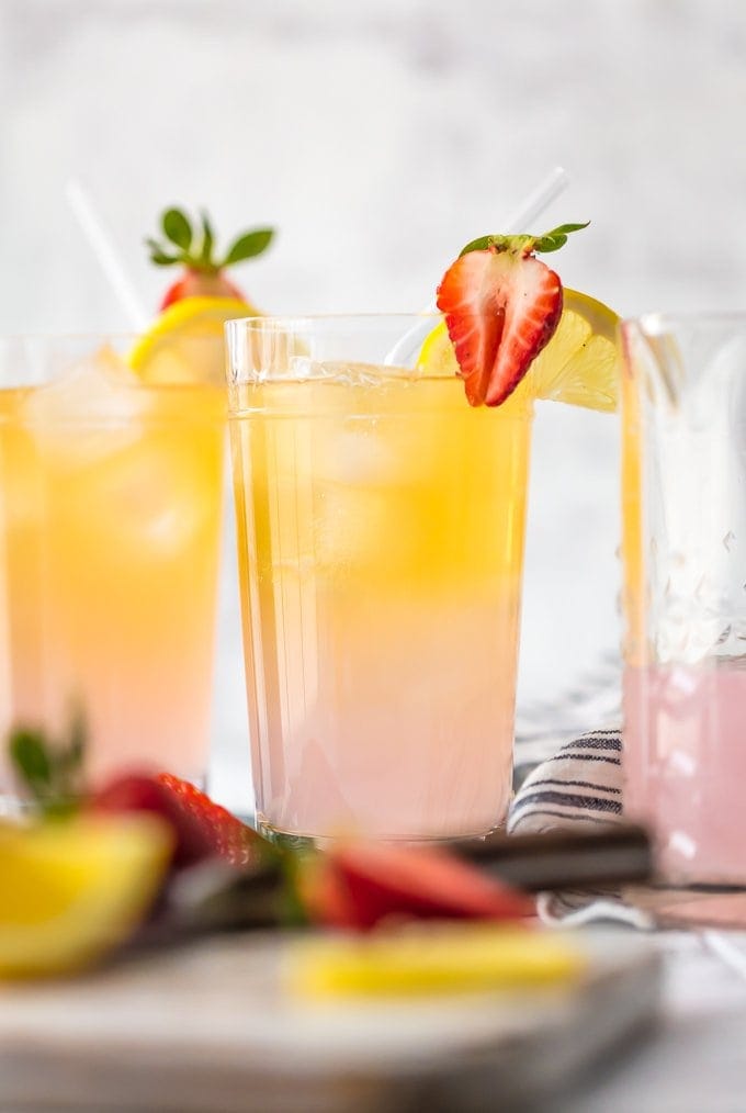 photo of summer shandy lemonade beer cocktail