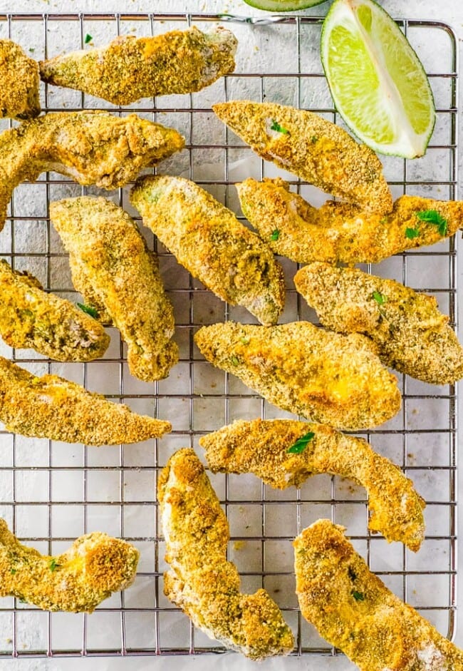 Avocado Fries (Healthy Baked Fried Avocado Fries Recipe)
