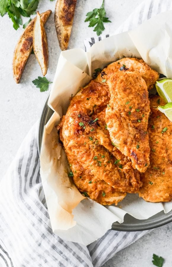 Oven Fried Chicken - Baked Fried Chicken Breast (HOW TO VIDEO)