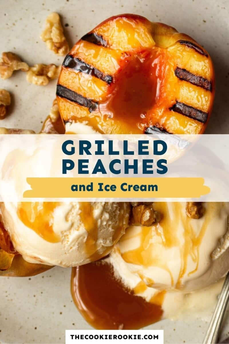 grilled peaches pinterest