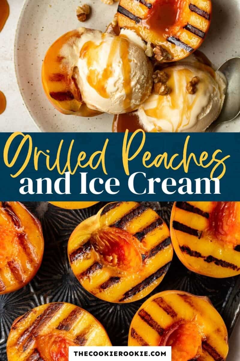 grilled peaches pinterest