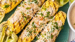 Mexican Corn on the Cob (Mexican Grilled Corn)