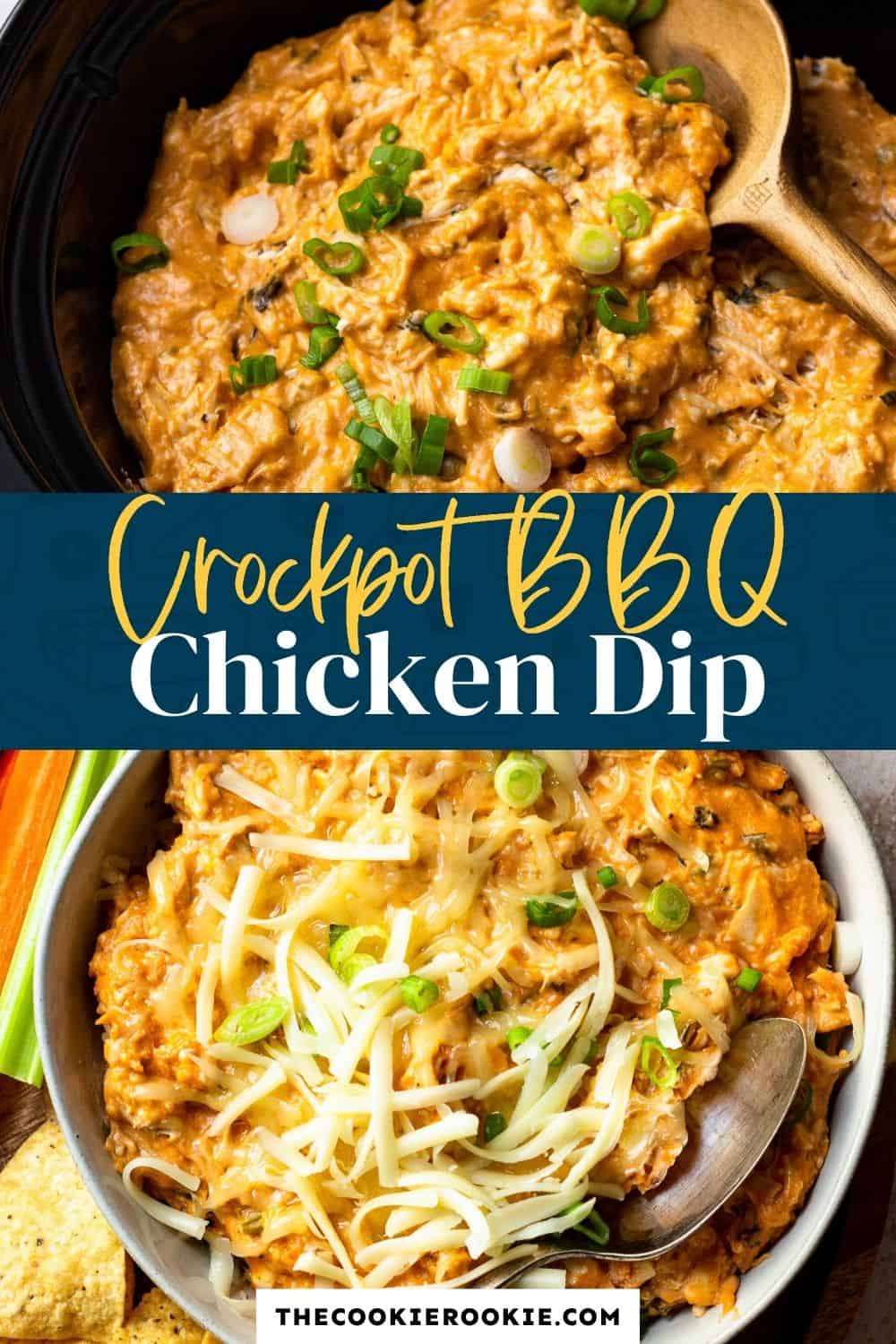 Crockpot BBQ Chicken Dip The Cookie Rookie