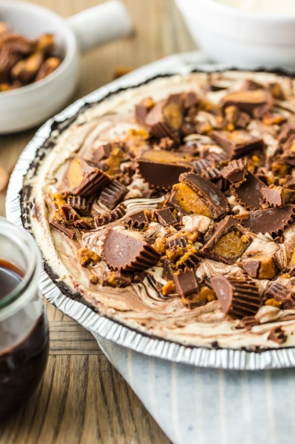 Peanut Butter Cup Ice Cream Pie (Chocolate Peanut Butter Pie) Recipe