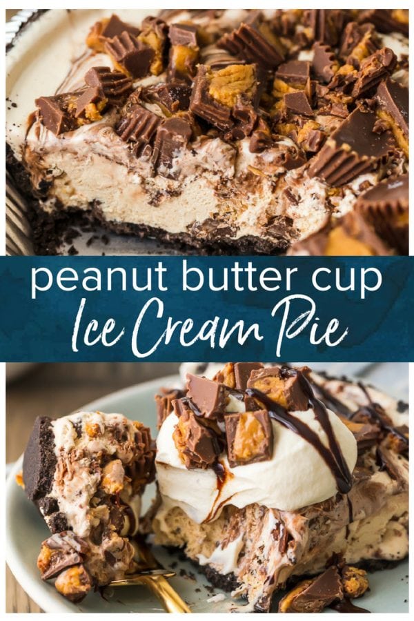 Peanut Butter Ice Cream Pie is an easy and delicious dessert! This Chocolate Peanut Butter Pie only needs 5 ingredients, and it feature everyone's favorite Peanut Butter Cups. This ice cream dessert will be a quick family favorite! Chocolate Peanut Butter Pie is my weakness. Making peanut butter ice cream cake at home has never been easier (or more delicious).