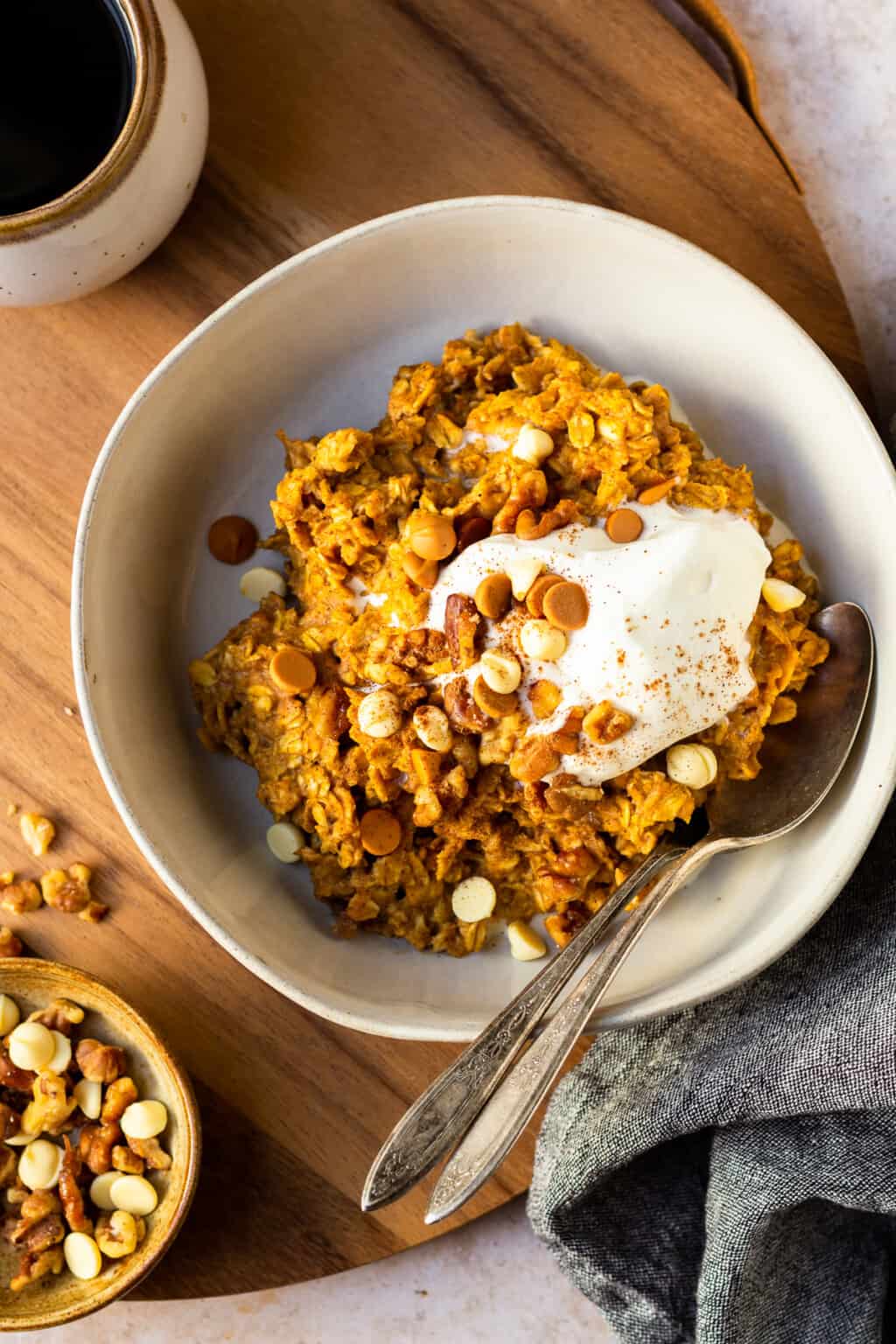 Easy Pumpkin Oatmeal (Pumpkin Pie Microwave Oatmeal) Recipe The