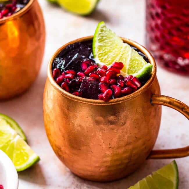 featured pomegranate moscow mule