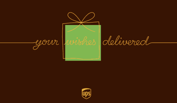 my ups #wishesdelivered holiday wish