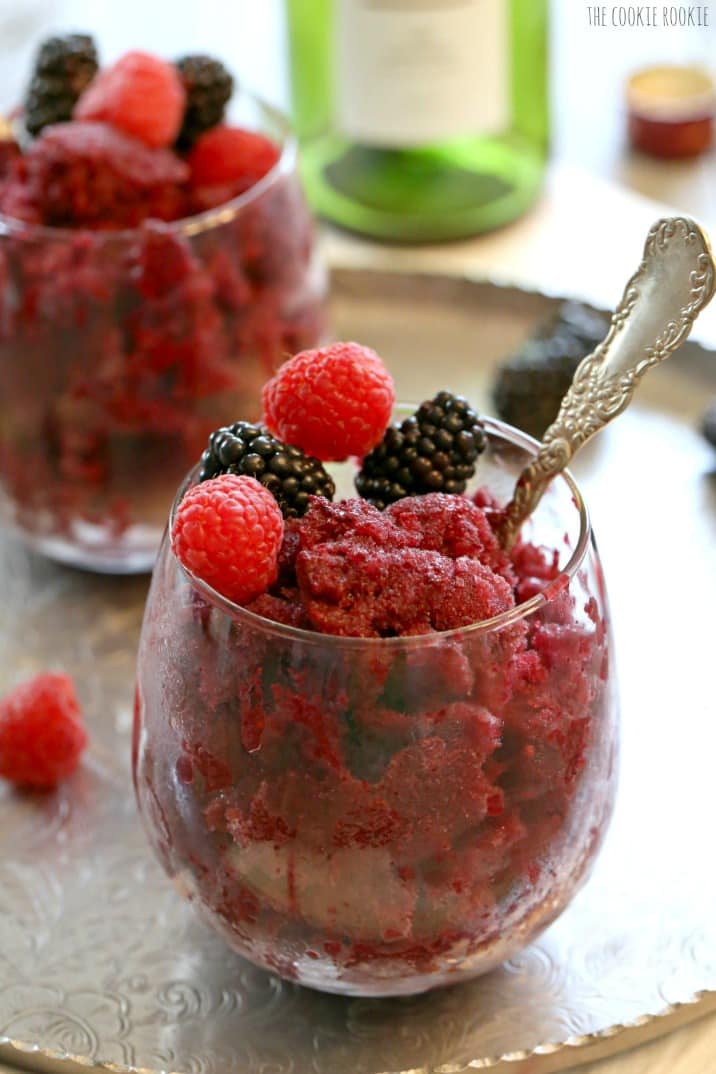 Triple Berry Wine Slush The Cookie Rookie®