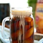 Skinny Hazelnut Iced Coffee, sugar free and fat free! Easy to make in large batches at home. DELICIOUS! | The Cookie Rookie