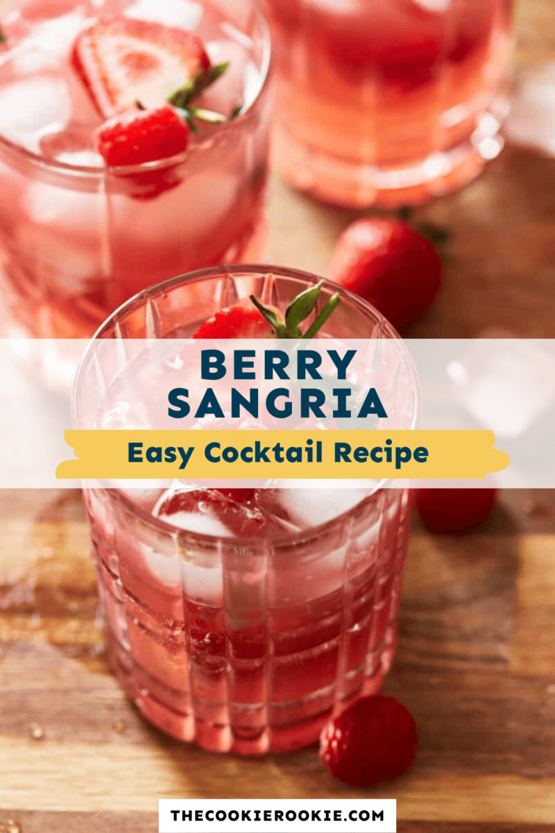 Berry sangria is a delightful and refreshing cocktail that you can easily make at home. This easy recipe combines the sweetness of berries with the depth of red wine, resulting in a delicious drink that is perfect