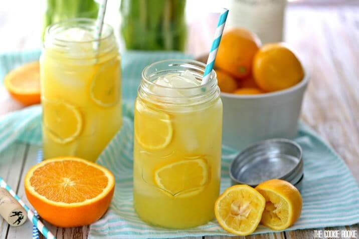 Image result for orange juice with lemons