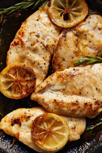 Lemon Chicken with White Wine Recipe - The Cookie Rookie®