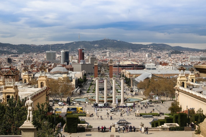 taking the cookie rookie overseas: barcelona