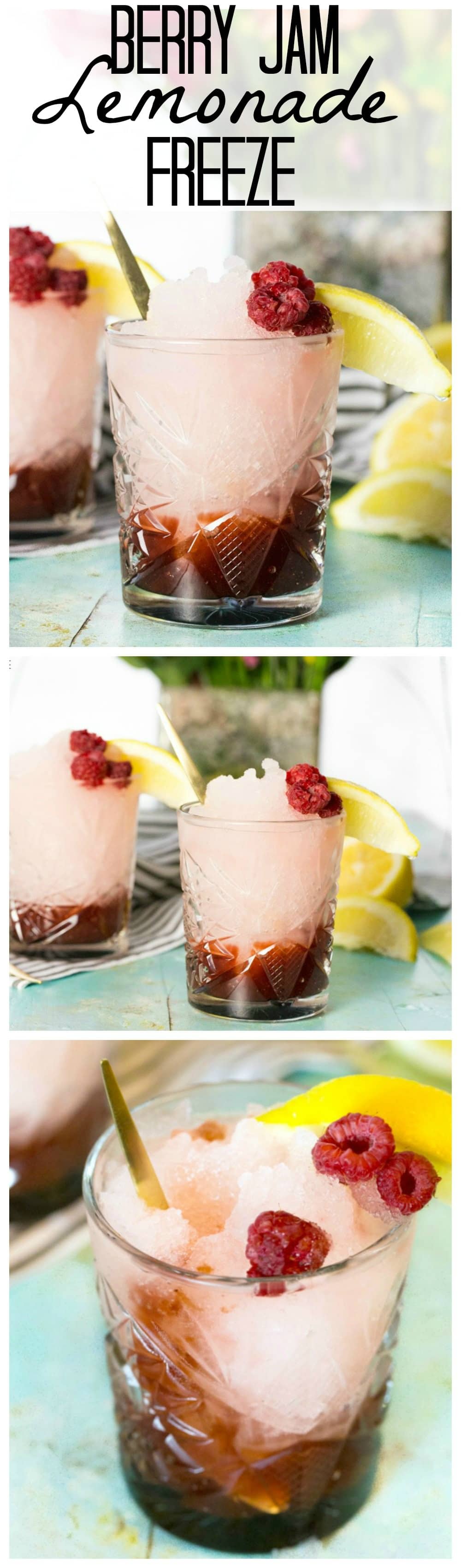 Berry Jam Lemonade Freeze The Cookie Rookie