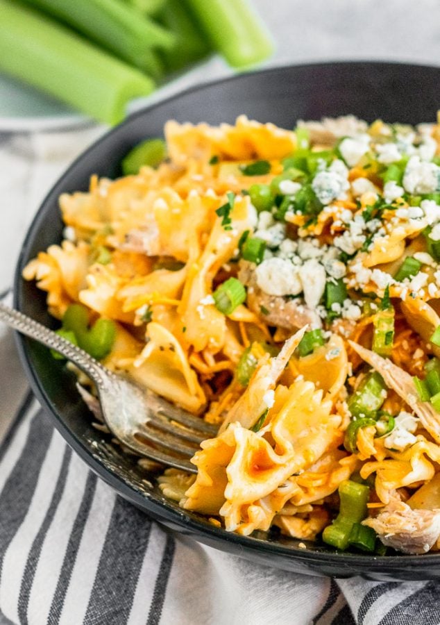 Buffalo Chicken Pasta Salad Recipe The Cookie Rookie®
