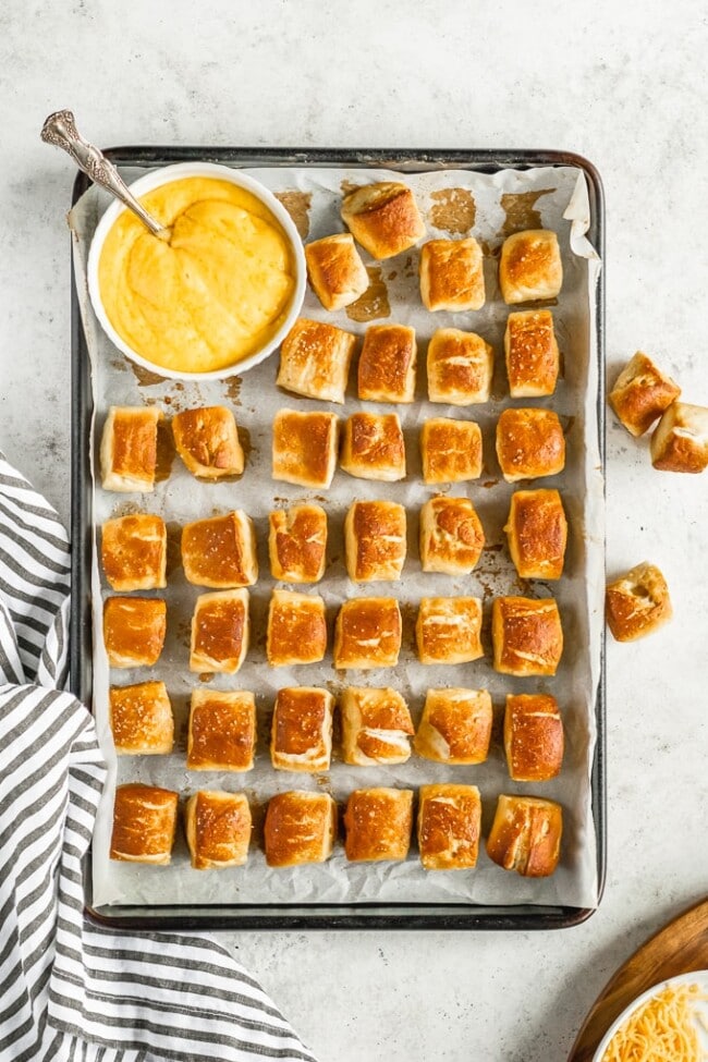 Soft Pretzel Bites Recipe (How to Make Easy Homemade Pretzel Bites)