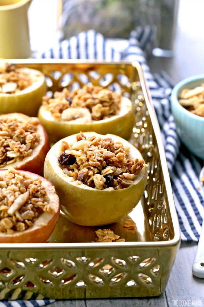 Granola Baked Apples