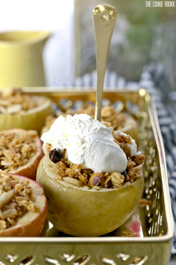 Granola Baked Apples