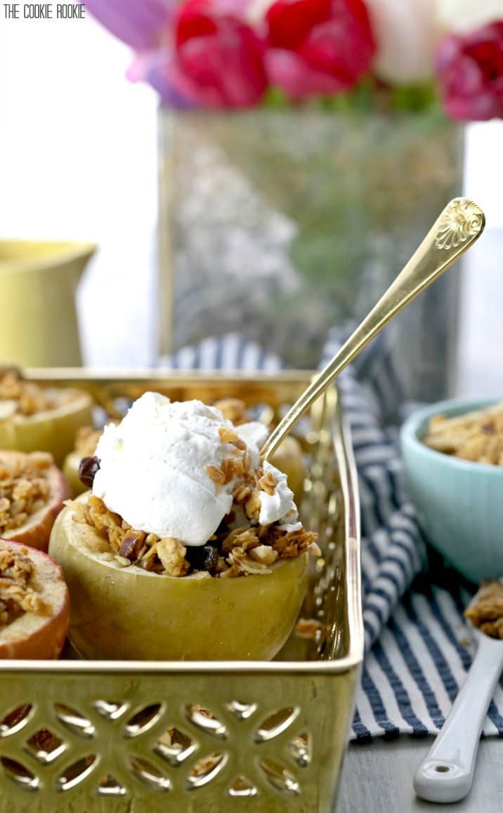 Granola Baked Apples