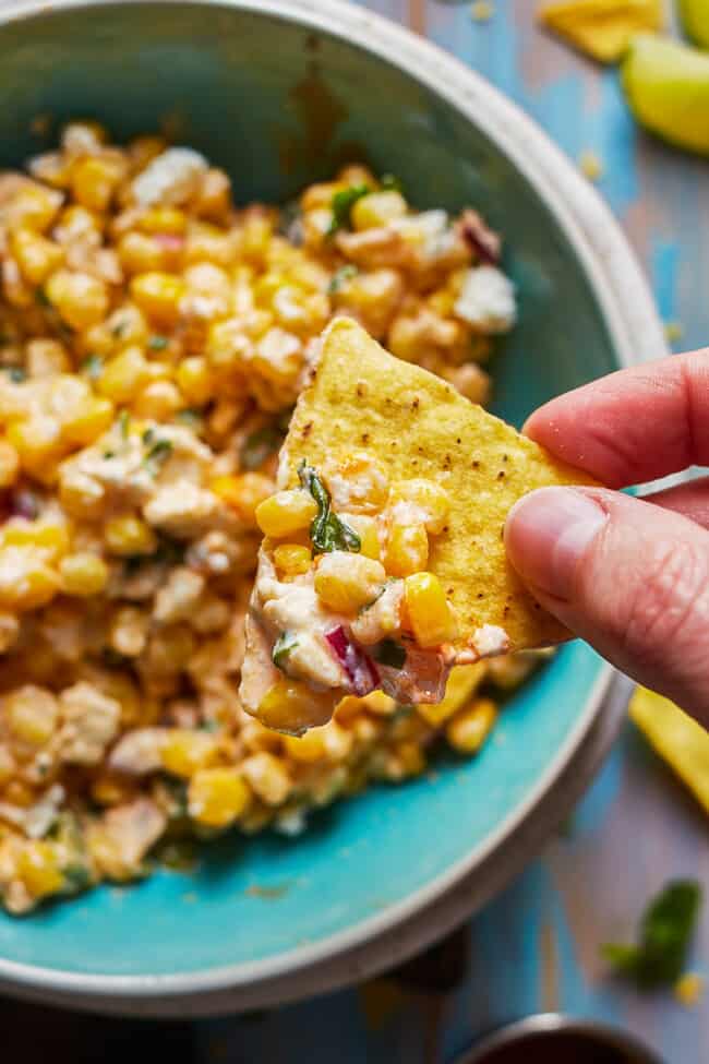 Healthy Mexican Street Corn (Off the Cob) Recipe - The Cookie Rookie®