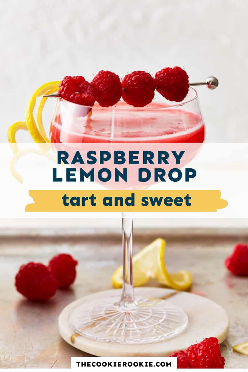 raspberry lemon drop pin image