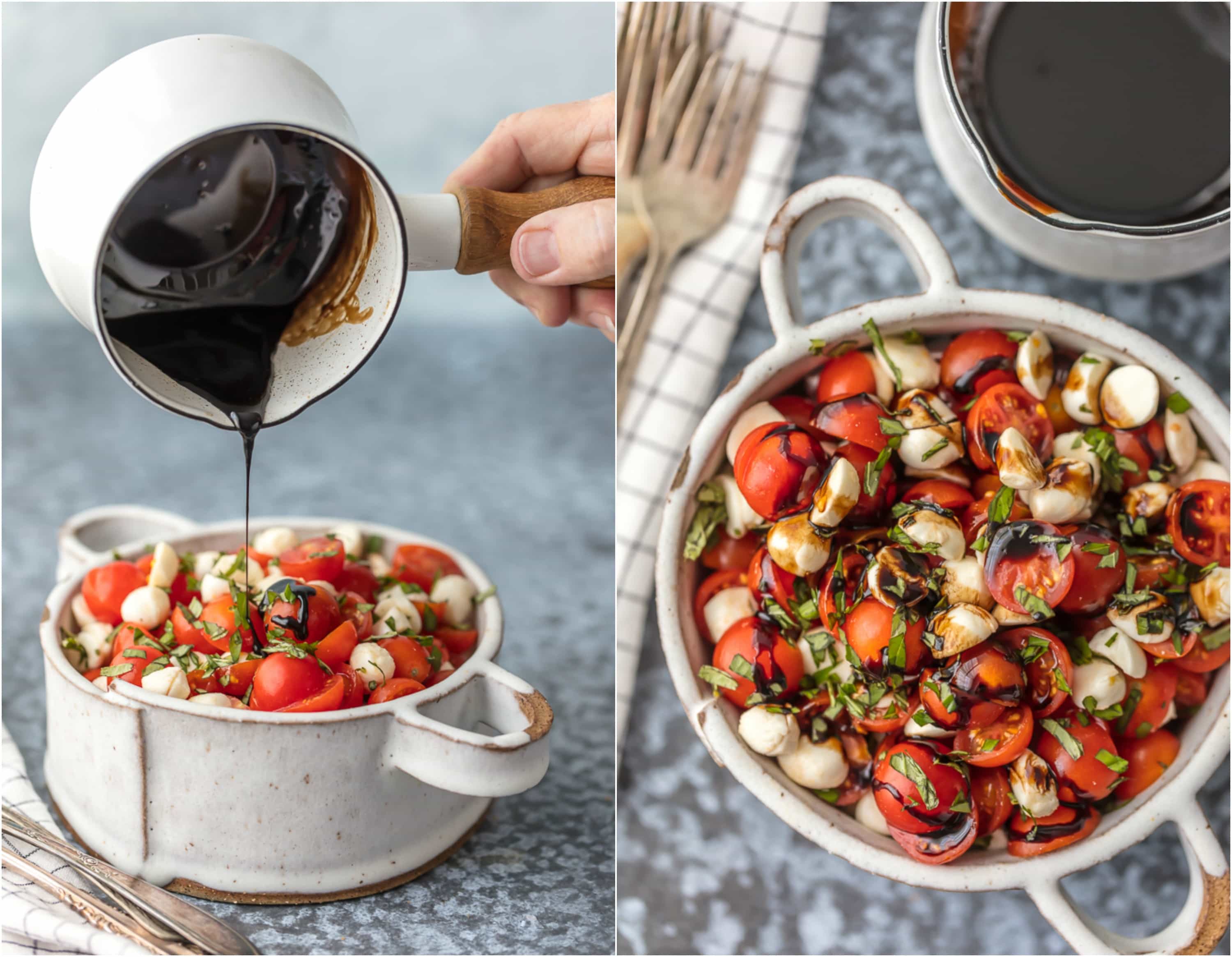 Easy Lunch Box Caprese Salad