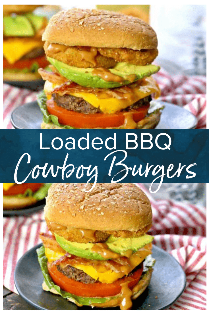 Cowboy Burgers with Spicy Mayo (BBQ Burgers) The Cookie Rookie®