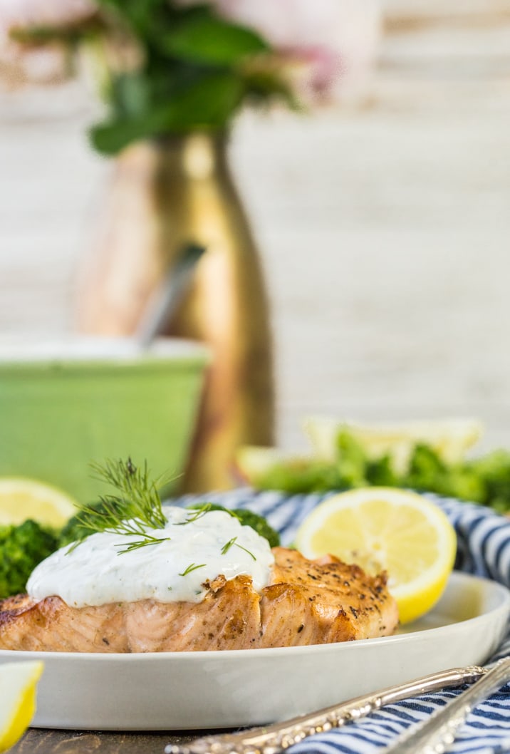 Greek Yogurt Ranch Salmon The Cookie Rookie®