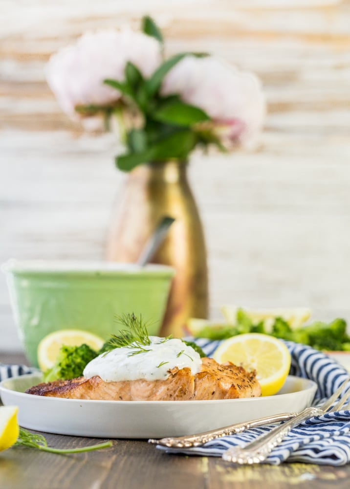 Greek Yogurt Ranch Salmon The Cookie Rookie®