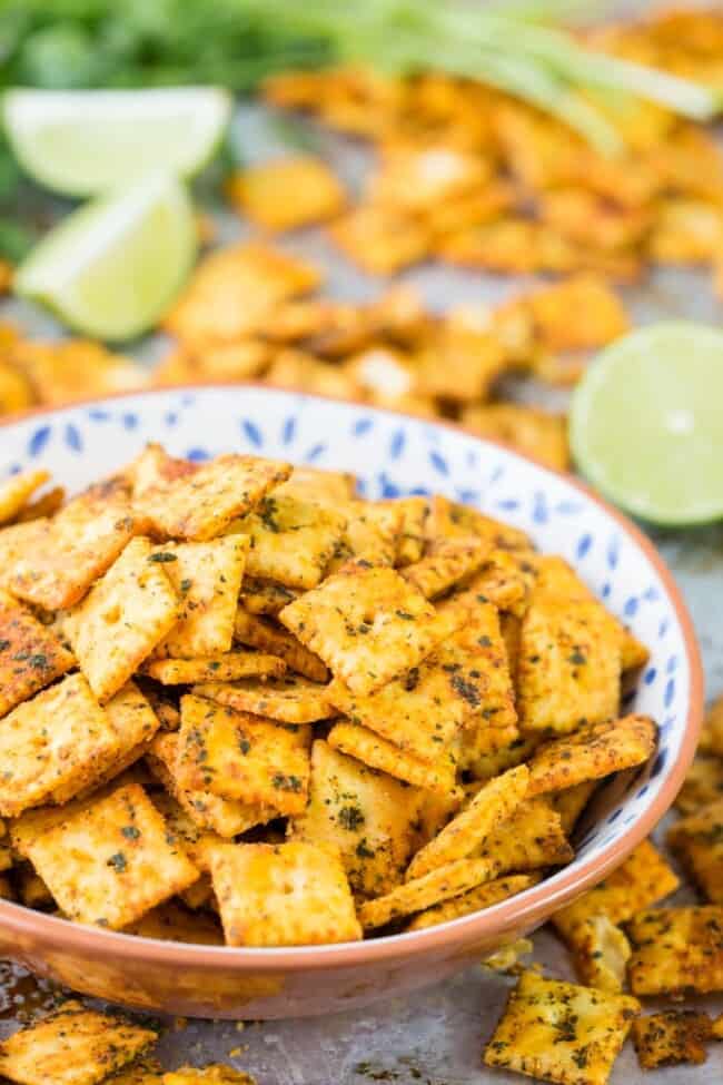 Mexican Spice Cheese Crackers Recipe The Cookie Rookie®
