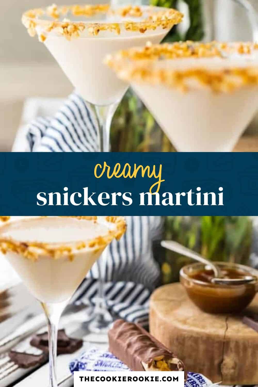 Snickers Martini pin image