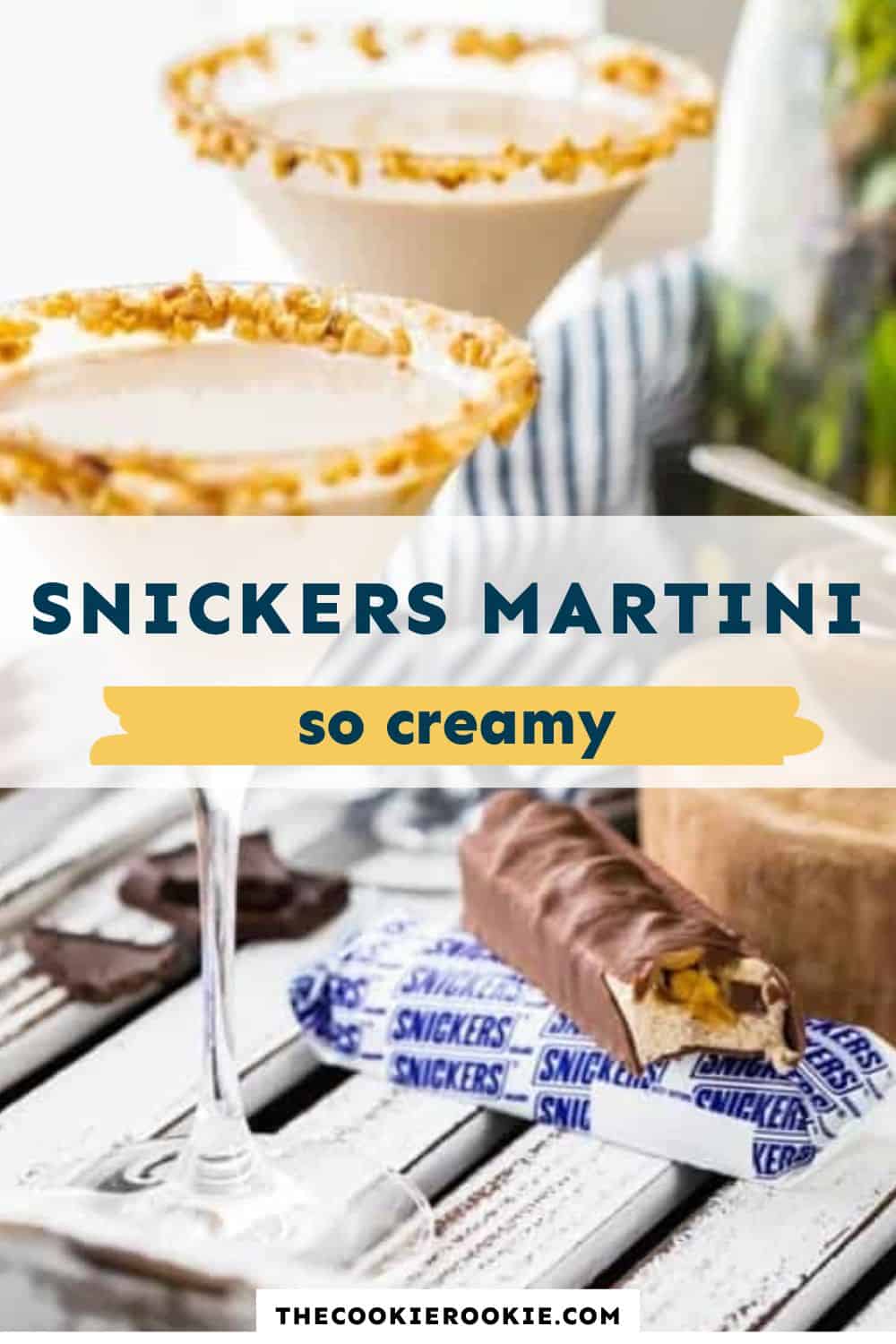 Snickers Martini pin image