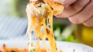 Queso Fundido with Chorizo (Crock Pot Queso Recipe)