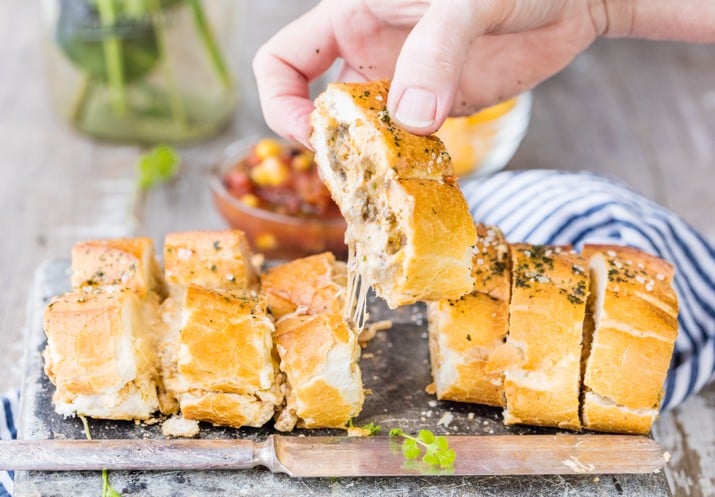 stuffed french bread Taco Stuffed French Bread Baguette | Homemade Stuffed Bread Recipes