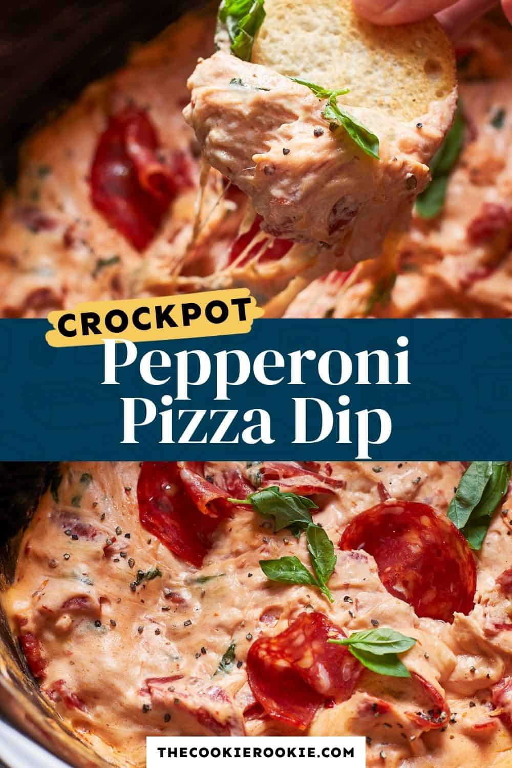 Crockpot Pizza Dip Recipe The Cookie Rookie®