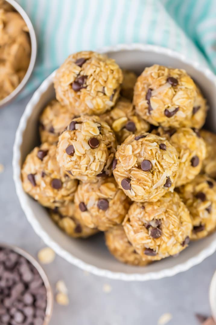 No bake peanut butter energy bites