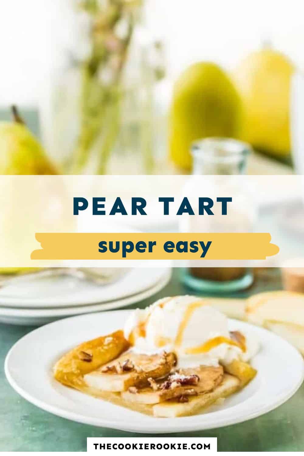 pear tart pin image - 2