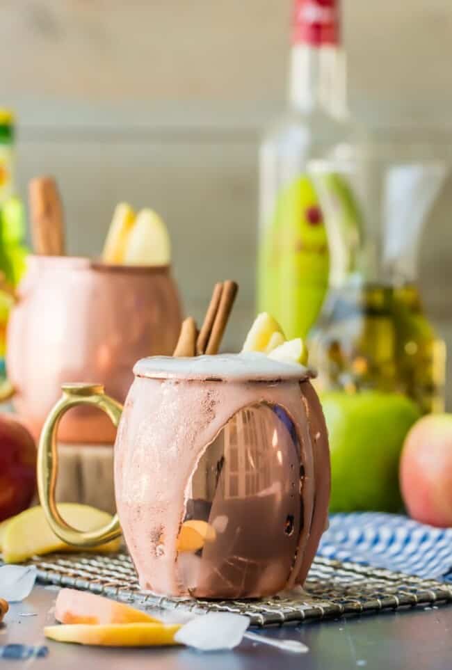 Apple Pie Moscow Mule (Plus Mocktail Version!) - Best ... Apple Pie Moscow Mule (Plus Mocktail Version!) - Best ...