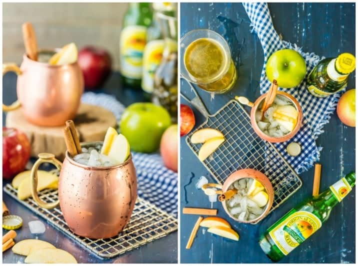 apple pie moscow mule collage 2