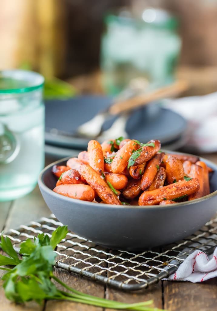 a bowl of carrots on a wire rack