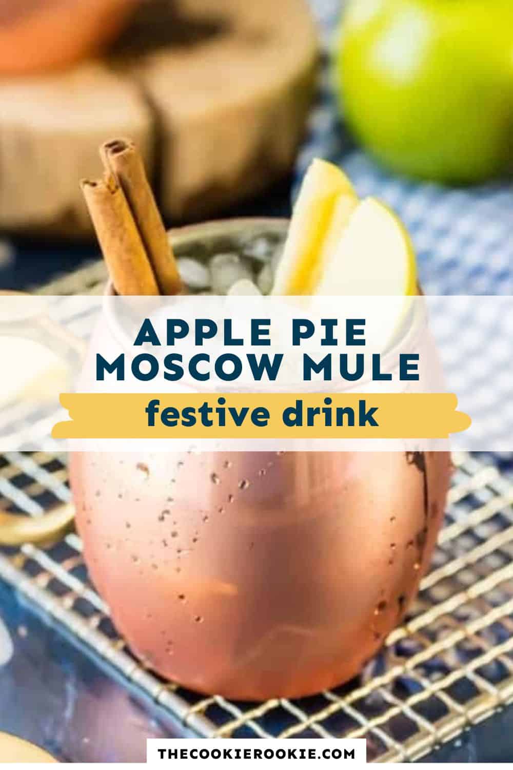apple pie moscow mule pin image