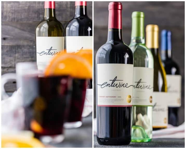 entwine wine bottles and cocktails