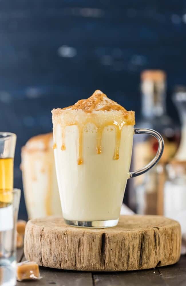 Homemade Salted Caramel Eggnog Recipe The Cookie Rookie®