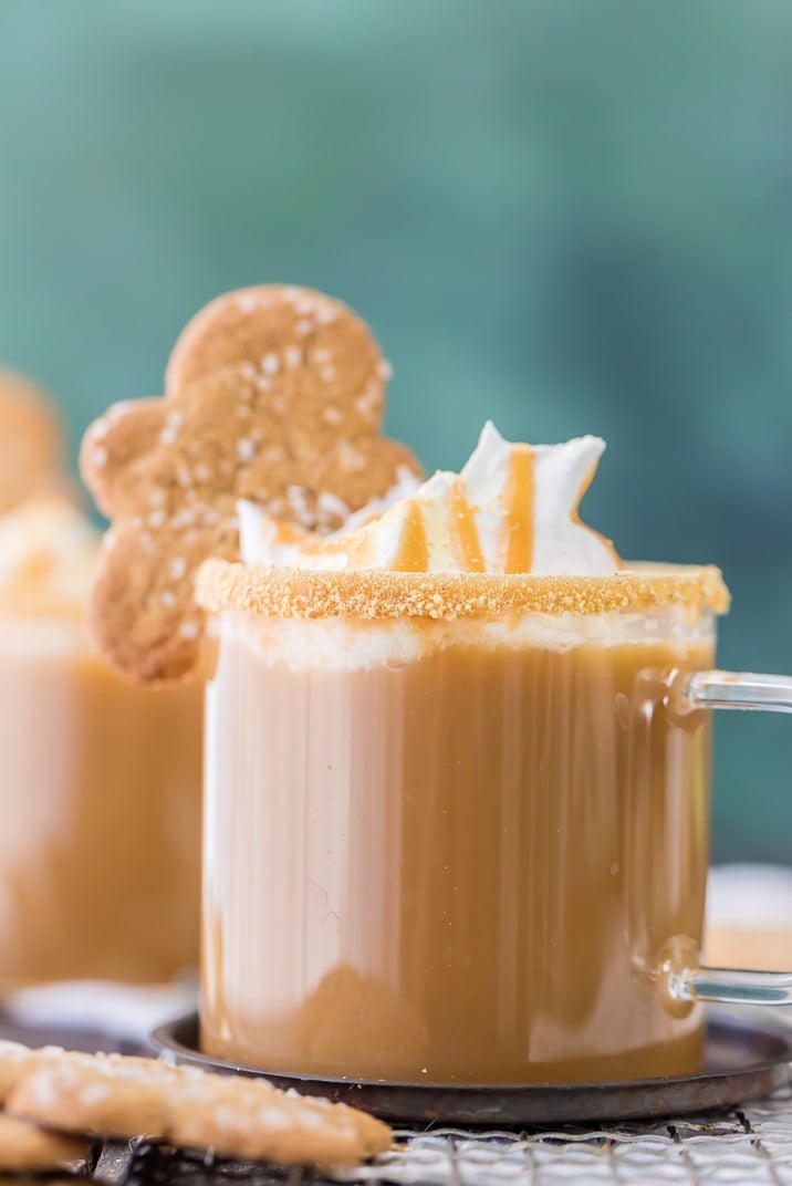 Iced Gingerbread Latte - mom makes dinner